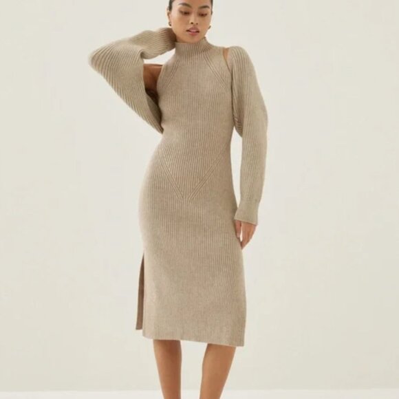 Katrin Turtleneck Midi Dress - Picture 4 of 8